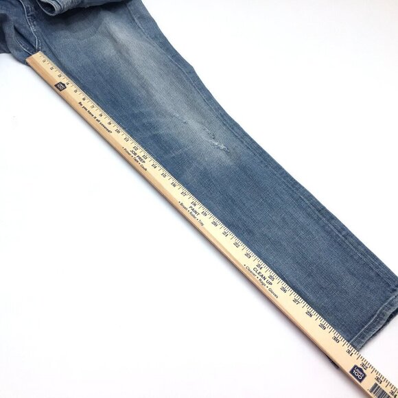 Vigoss Women's Jeans The Miami Straight Leg Distressed size juniors 7/8 - Picture 7 of 11